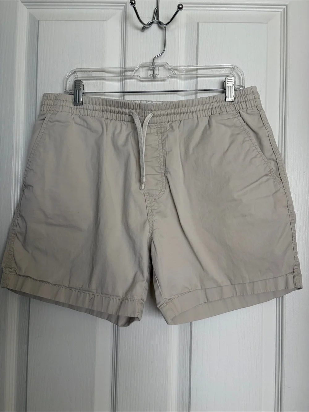 J. Crew Light Beige Drawstring Shorts